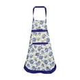 thumbnail image 2 of Adjustable Aprons for Women with Pockets, Lovely Cute Bow Floral Apron, Gardening Work Aprons for Kitchen Cooking Home Baking, 2 of 4