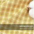 thumbnail image 6 of Camicover Cotton Plaid Fake Collar Detachable Dickey Collar Half Shirts Blouse False Collar Top for Women Girls Outfits, 6 of 7