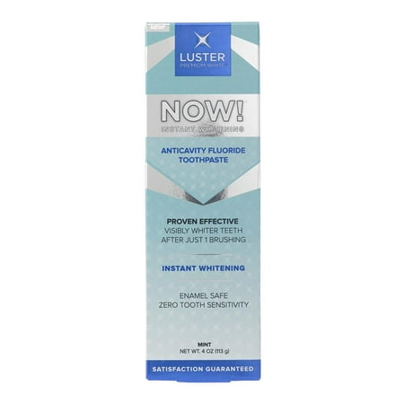 UPC 814457010310 product image for Luster Now! Instant Whitening, Daily Fluoride, Enamel-Safe & Effective Professio | upcitemdb.com