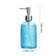 thumbnail image 3 of Botella de Loción de Vidrio con Dosificador – Dispensador de Jabón de Vidrio con Textura de Puntos En Relieve para Tocador de Cocina y Baño – Dosificador de Acero Inoxidable a Prueba de Fugas – Diseñ, 3 of 6