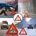 thumbnail image 4 of Car Warning Triangles,Car Triangle Reflective Warning Plate car kit with Motor Vehicle Safety Triangle, 4 of 5