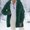 Green, variant on Women's Solid Color Autumn And Winter Warm Zipper Pocket Long Sleeved Hooded Jacket Womens Jackets plus Size Jacket Women Size Medium Outdoor Work Clothes for Women Thin Jacket Women Lightweight