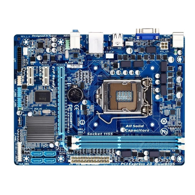 Placa madre GIGABYTE GA-H61M-DS2 (rev.2.2) LGA 1155 DDR3
