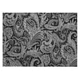thumbnail image 2 of Addison Rugs Chantille Indoor/Outdoor Transitional Paisley Black Washable Rectangle Rug, 1'8" x 2'6", 2 of 6
