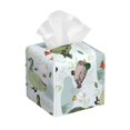 thumbnail image 1 of Saiise Mallard Ducks Wild Birds Pattern Square Leather Tissue Box Cover for Home Office Car Table, PVC Waterproof Durable Stylish Design, 1 of 7