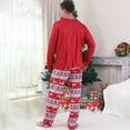 thumbnail image 5 of DAKIMOE Christmas Pajamas for Family Matching Sets Couples Xmas Pjs Matching Set Long Sleeve Top and Pants Loungewear Festive Holiday Nightwear Jammies Sleepwear For Adult Women Men Kids, 5 of 7