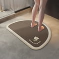 thumbnail image 6 of Yhmxh Bath Mat Bathroom Shower Floor Mat Rug, Diatomite Super Absorbent Shower Mat Non-Slip Quick Drying Easy to Clean Bathroom Mat, Suitable for Bathroom Bathtub Kitchen Door Floor Mat 16x24 inch, 6 of 7
