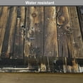 thumbnail image 6 of Ambesonne Rustic Place Mats Set of 4, Oak Barn Timber Door, Standard Size, Brown, 6 of 6