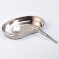 thumbnail image 3 of Bandeja De Vendaje De Limpieza Sanitaria De Acero Inoxidable Bandeja De Herramientas Quirúrgicas Inoxidable Bandeja De Desinfección Médica Resistente A La Corrosión Con Pared Inclinada Para Clínica Yuarrent TO005436-03, 3 of 7