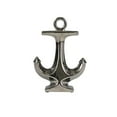 thumbnail image 2 of Sagebrook Home Silver Ceramic Anchor 10", 2 of 9