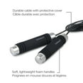 thumbnail image 2 of PurAthletics Comfort Foam Skip Rope - Black, 2 of 5