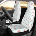 thumbnail image 2 of Pofeuu Strawberry Print Automotive Car Seat Covers Flat Cloth Full Set Seat Covers,Car Seat Covers front seats for Cars Trucks and SUVs(Two packs), 2 of 7