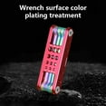 thumbnail image 3 of Portable Aluminum Folding Allen Wrench Kit M 3/4/5 M6 Screw Storage Adjustable Angle For Various Camera Components, 3 of 8