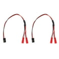 thumbnail image 1 of Enchufe JR 1 a JST 2 Enchufe Y Cable de distribución de cables con cable de 23 cm 2x, 1 of 6