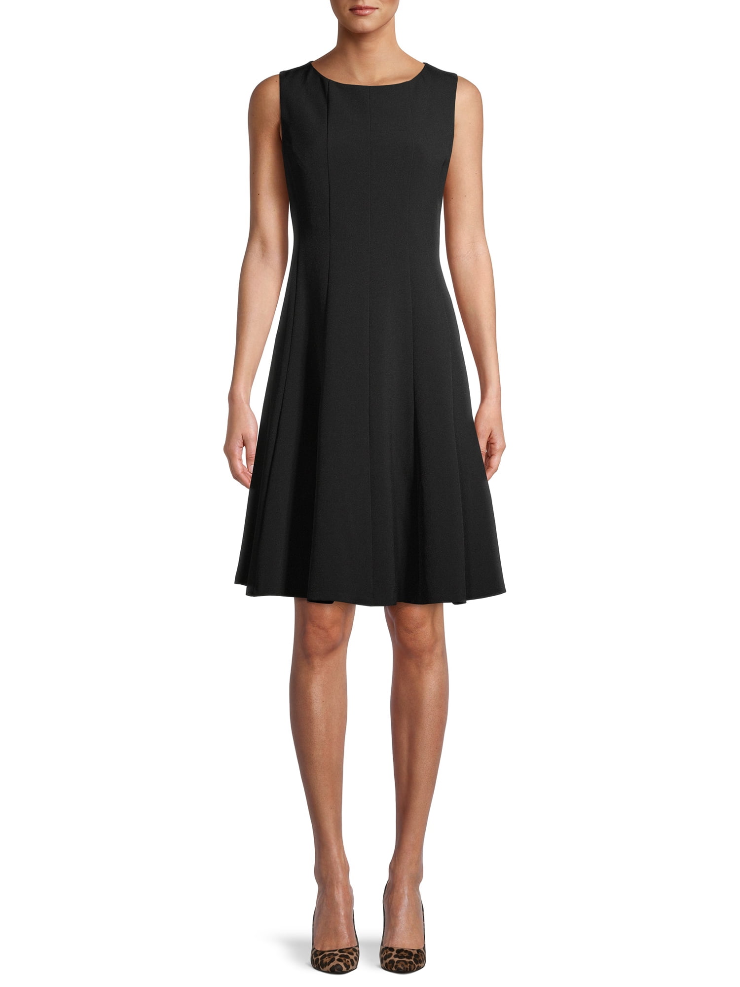 evan picone black dress