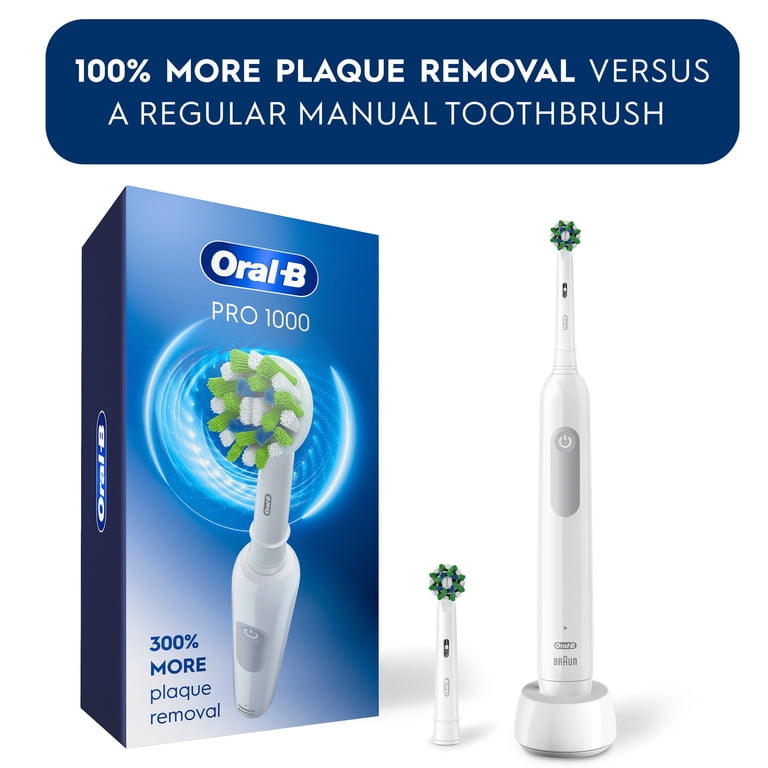 Oral−B PRO1 1000キッズカリビアン　替えブラシ付 Oral-B, Toothbrush, Pro 1000, Rechargeable Electric White