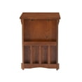 thumbnail image 6 of Powell Mission Oak Cabinet Table, 6 of 14