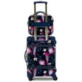 Chariot Gatsby 2Piece Hardside CarryOn Spinner Luggage Set Parrot