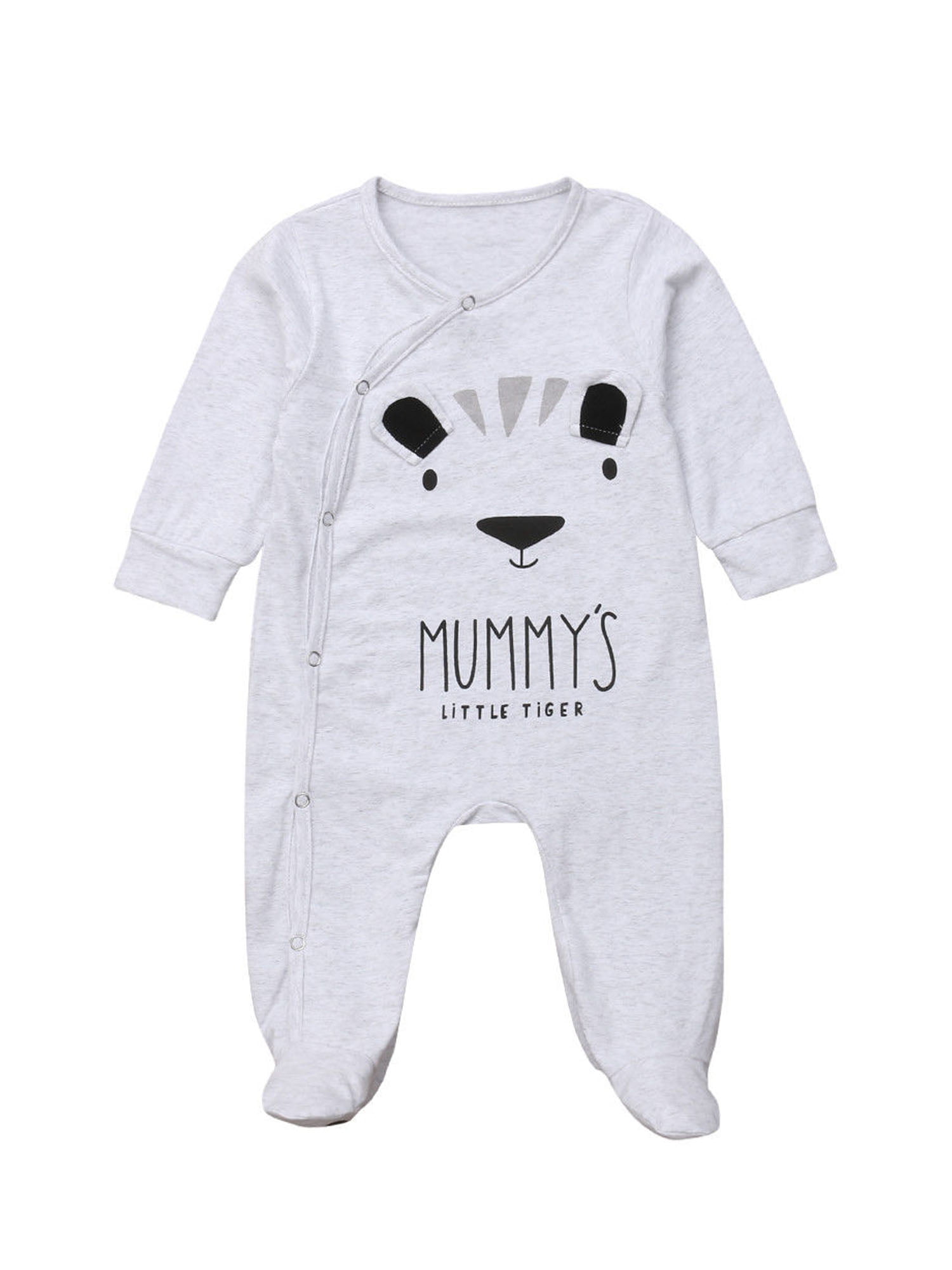 Cartoon Baby Clothes Long Sleeve Jumpsuits Baby Rompers Baby Grow Sleepsuits 