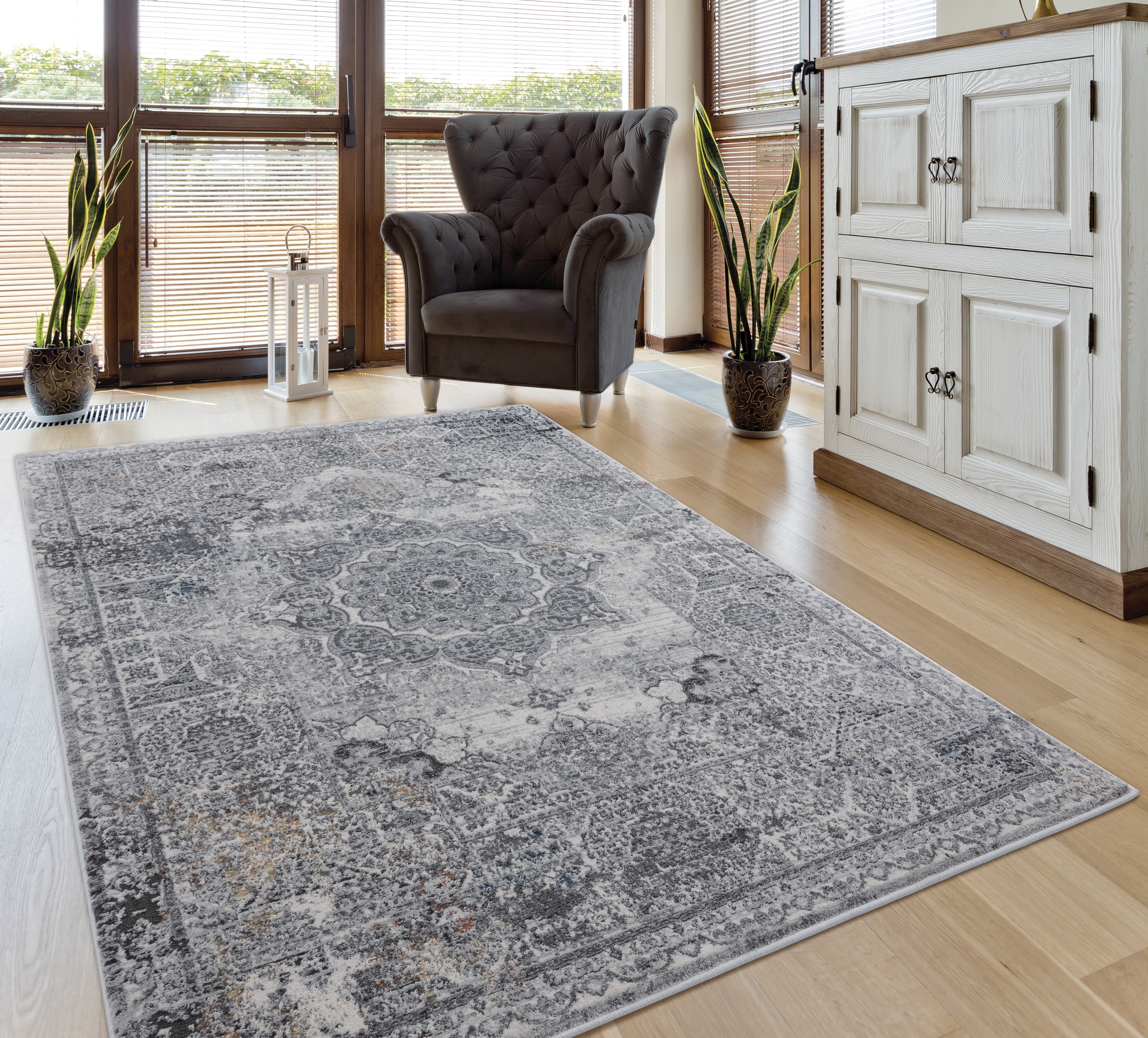 United Weavers Rushmore Bordered Oriental Medallion Area Rug, Multi, 5'3" x 7'2"