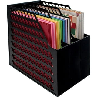 Storage Studios 12x12 Paper Organizer, 1 X 12.75 X 12.625 Inches