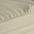 thumbnail image 3 of Lux Decor Collection Solid Bed Sheet Set, 4 Piece Deep Pocket Microfiber Twin Bed Sheets (Twin, Vanilla), 3 of 6