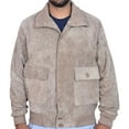 thumbnail image 1 of Classyak Men's Fashion Suede Leather Exclusive Style Jacket, 1 of 2
