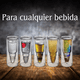 thumbnail image 3 of Pack 5 Shot Caballito Forma De Bala Vaso Tequilero Vidrio, 3 of 3