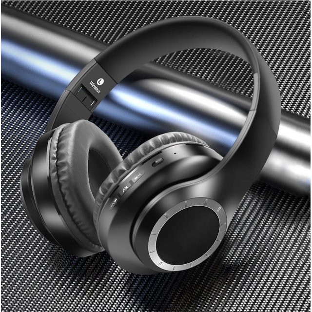 Auriculares inalámbricos Txmfgh con Bluetooth 5.3, subwoofer, para juegos de ordenador, música y deportes.