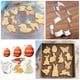 thumbnail image 3 of KAKOWELY 7 moldes de acero inoxidable para galletas con temática de Pascua, herramientas para hornear, moldes para galletas, 3 of 5