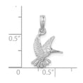 thumbnail image 4 of Auriga Fine Jewelry 925 Sterling Silver Humming bird Pendant for Women, 4 of 6