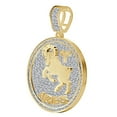 thumbnail image 4 of Genuine 2.50 Ct. VVS1 Natural MOISSANITE Diamond Zodiac Sign Aries Charm Pendant, 4 of 5