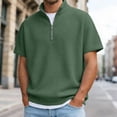 thumbnail image 2 of Leey-World Mens Tshirt Mens Henley Lightweight Shirts Short Sleeve Casual Cotton Button T-Shirts Summer Basic Tee(AG,2XL), 2 of 4