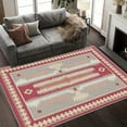 thumbnail image 6 of 4'x6' bathroom carpet area carpet for living room dining room area rug farmhouse area rug washable area rug, 6 of 10