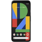 Angle View: Google Pixel 4 XL, Spectrum Only | Black, 64 GB, 6.3 in Screen | Grade A | G020J