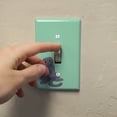 thumbnail image 3 of Scottish Fold Cat Plastic Wall Decor Toggle Light Switch Plate Cover, 3 of 3