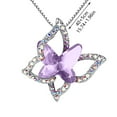 thumbnail image 2 of EGNMCR Colliers & Pendentifs Dames Collier Cristal Multicolore Mode Pendentif Collier Métal Pendentif, 2 of 2