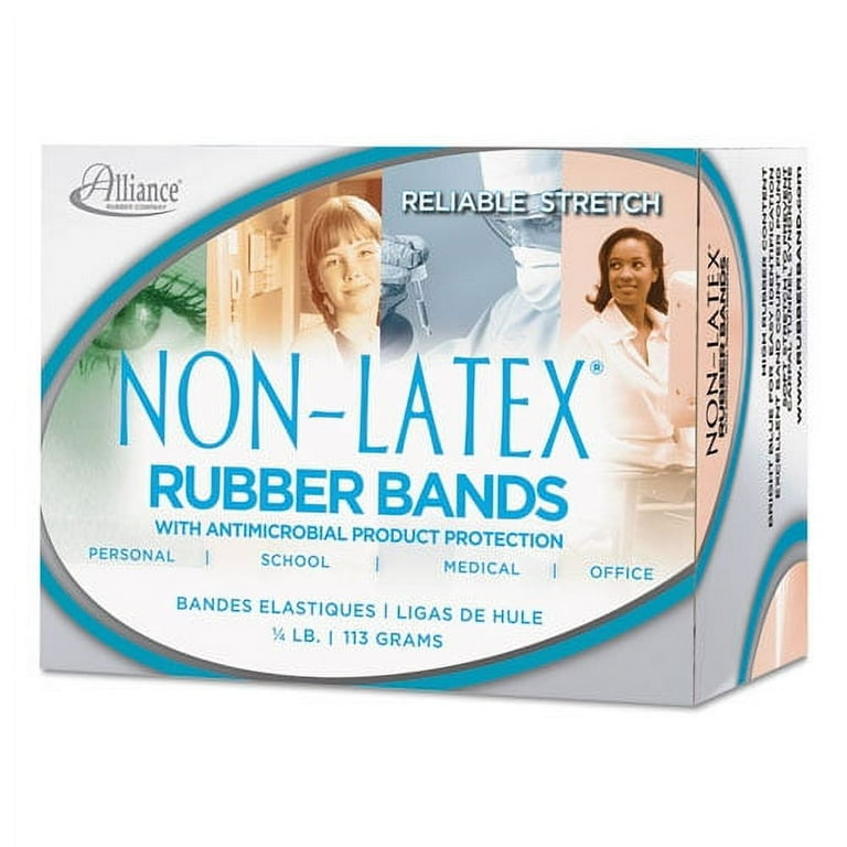 Antimicrobial Non-Latex Rubber Bands, Size 64, 0.04 Antimicrobial Non-Latex Rubber Bands, Size 64, 0.04