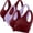 Purple, variant on Ynynloco 3PC Wireless Bras for Women No Underwire V Mesh Bralette Seamless Comfortable Bra Breathable Support Push Up Full Coverage Everyday Bras