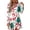 Wine, variant on WTOBBY Women's Christmas Themed Dress Loose V-Neck Long Sleeve Casual Holiday Print Party Wear with Festive Design for Special Events,Beige L