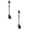 C2, variant on Vintage Carved Coffee Spoon, Clearance, Teaspoon Retro Zinc Alloy Dessert Coffee Tableware Spoons Cutlery Kitchen(C)