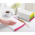 thumbnail image 2 of Bamboo dish cloths 10pcs for kitchen, washable & absorbent towels, 2 of 5