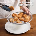 thumbnail image 2 of Stainless Steel Frying Oil Strainer Basket with Mesh Heat-Resistant Skimmer for Deep Fryer Cooking Rust-Proof Dishwasher Safe Air Fryer Accessory, 2 of 8