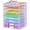 1 Pack - Purple, variant on Paper organizer with handle, desktop folder mesh file bag letter paper tray, suitable for organizing accessories in classrooms, schools, and offices