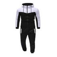 thumbnail image 4 of Men Sweatsuits Sets Men‘s Casual Tracksuit Set Long Sleeve Full-Zip Running Jogging Athletic Sweat Suits, 4 of 11