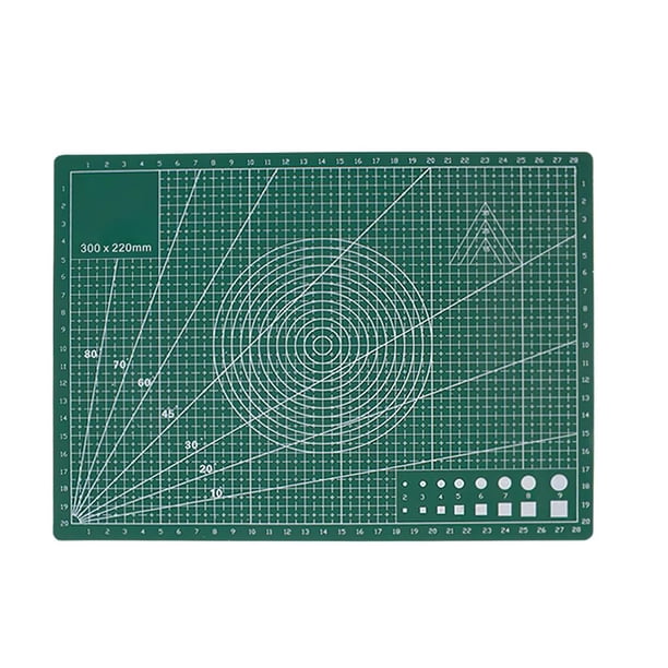 Tabla De Corte De Grabado No Reflectante, Almohadilla De Corte Artesanal De Doble Cara Para Escribir, Pintar, Cortar Papel, Escribir Bocetos Advancent TO005312-02