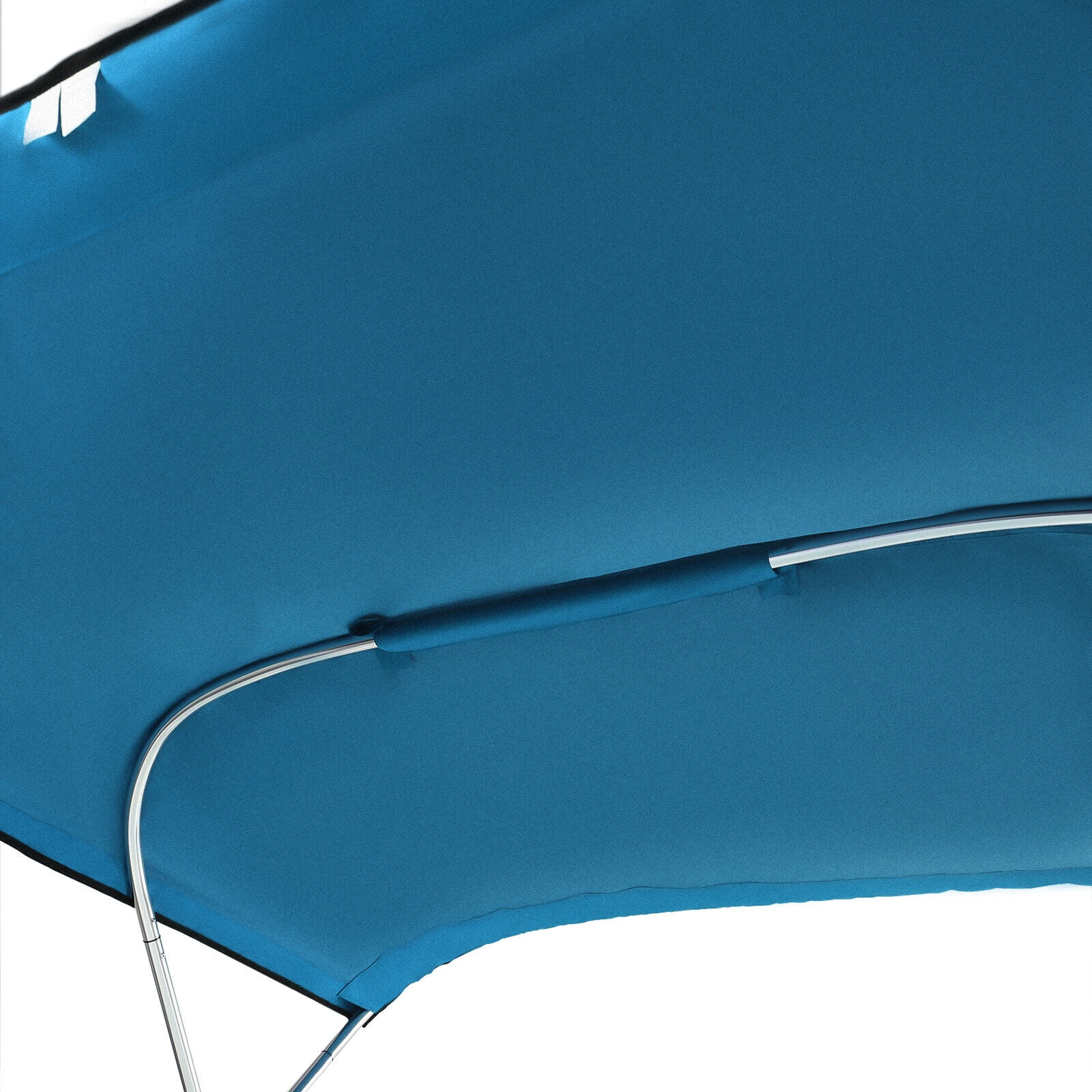 Oukaning 3 Bows Boat Top Cover Boat Standing Sun Shade Hardwares