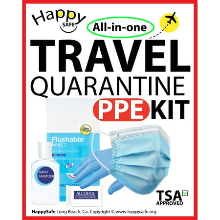 Travel Quarantine PPE Kit