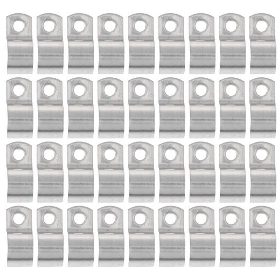 100 organizadores de cables de pared resistentes y fiables con hebillas y clips para cables.