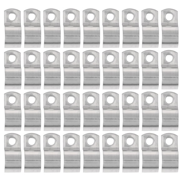 100 organizadores de cables de pared resistentes y fiables con hebillas y clips para cables.